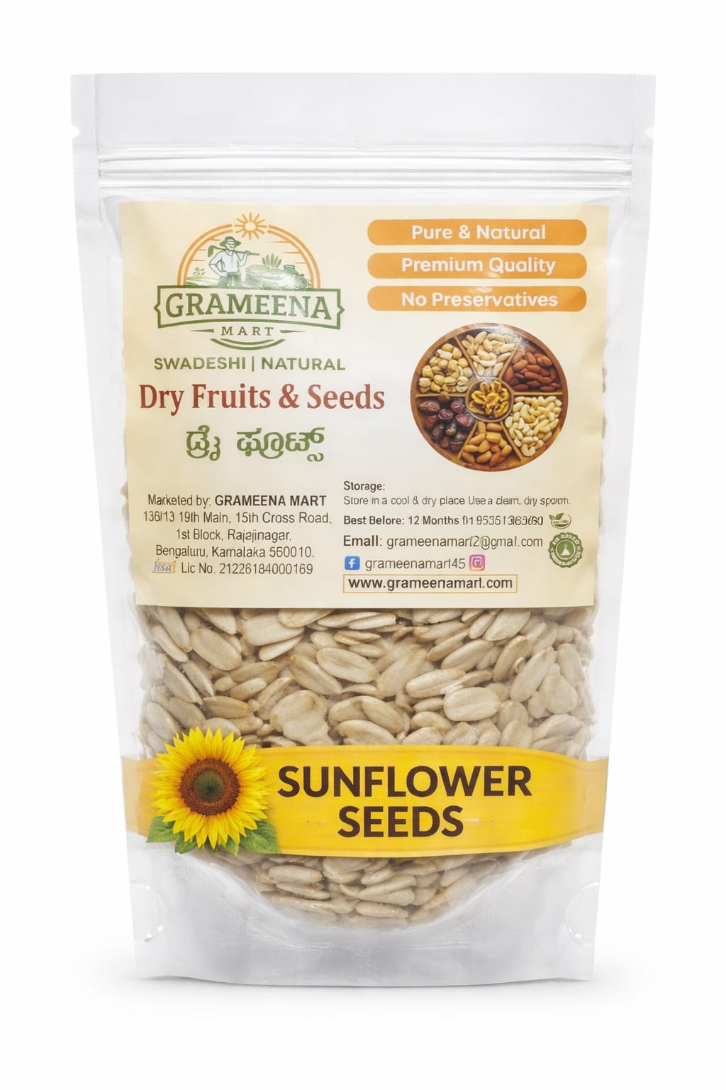 sunflower seeds