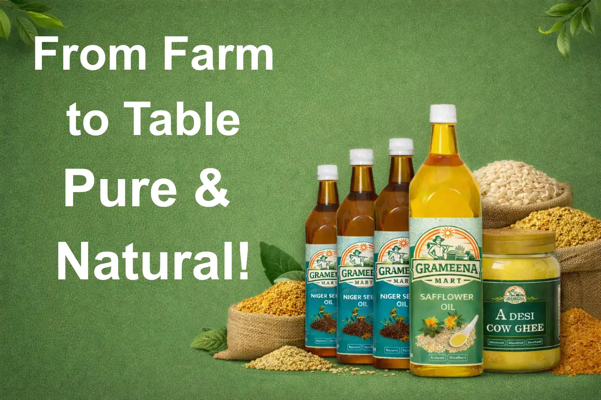 From Farm to Table Pure & Na