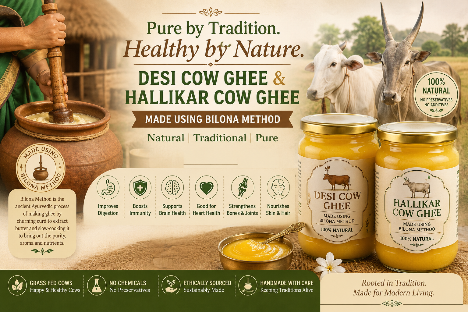 Desi cow ghee