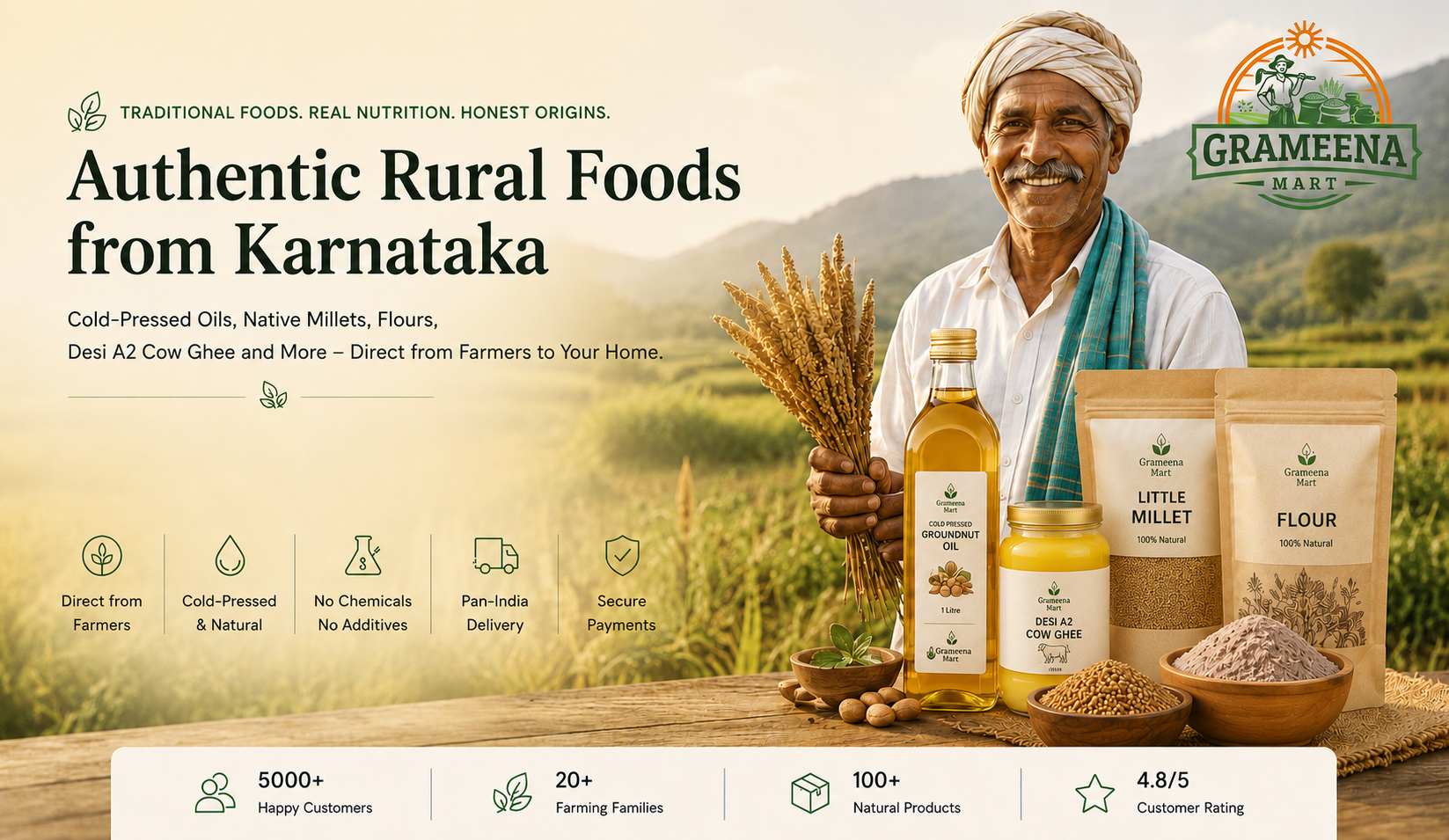 Home page banner