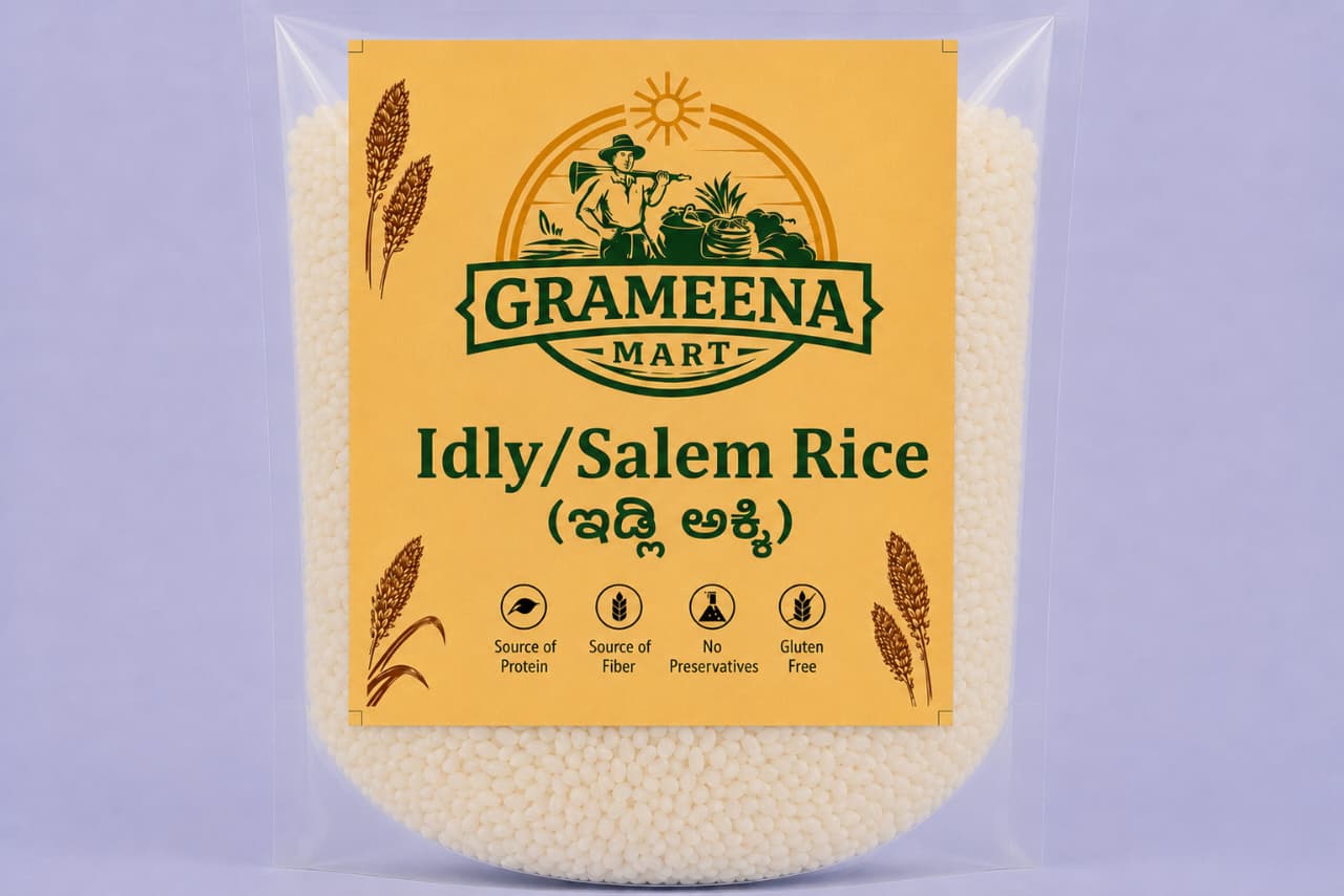 Idly salem rice