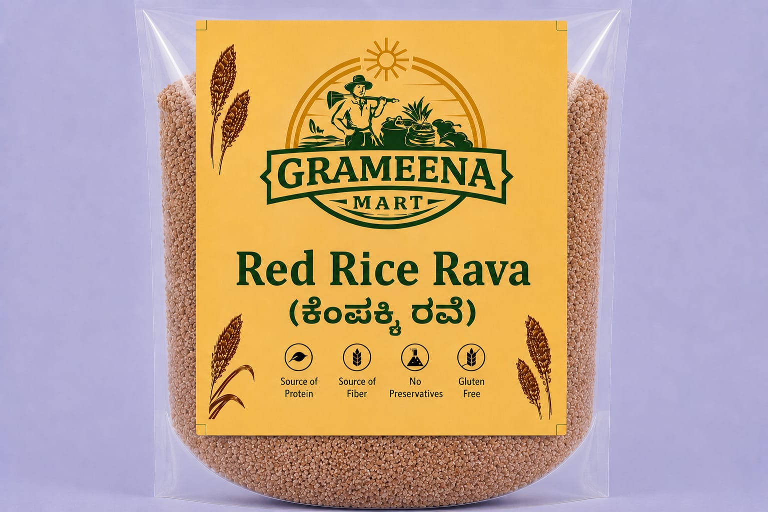 red rice rava Red rice rava